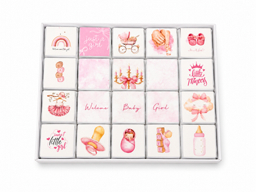 Baby Girl Choco Box