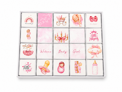 Baby Girl Choco Box