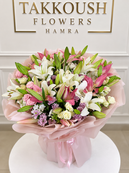Blushing Lilies