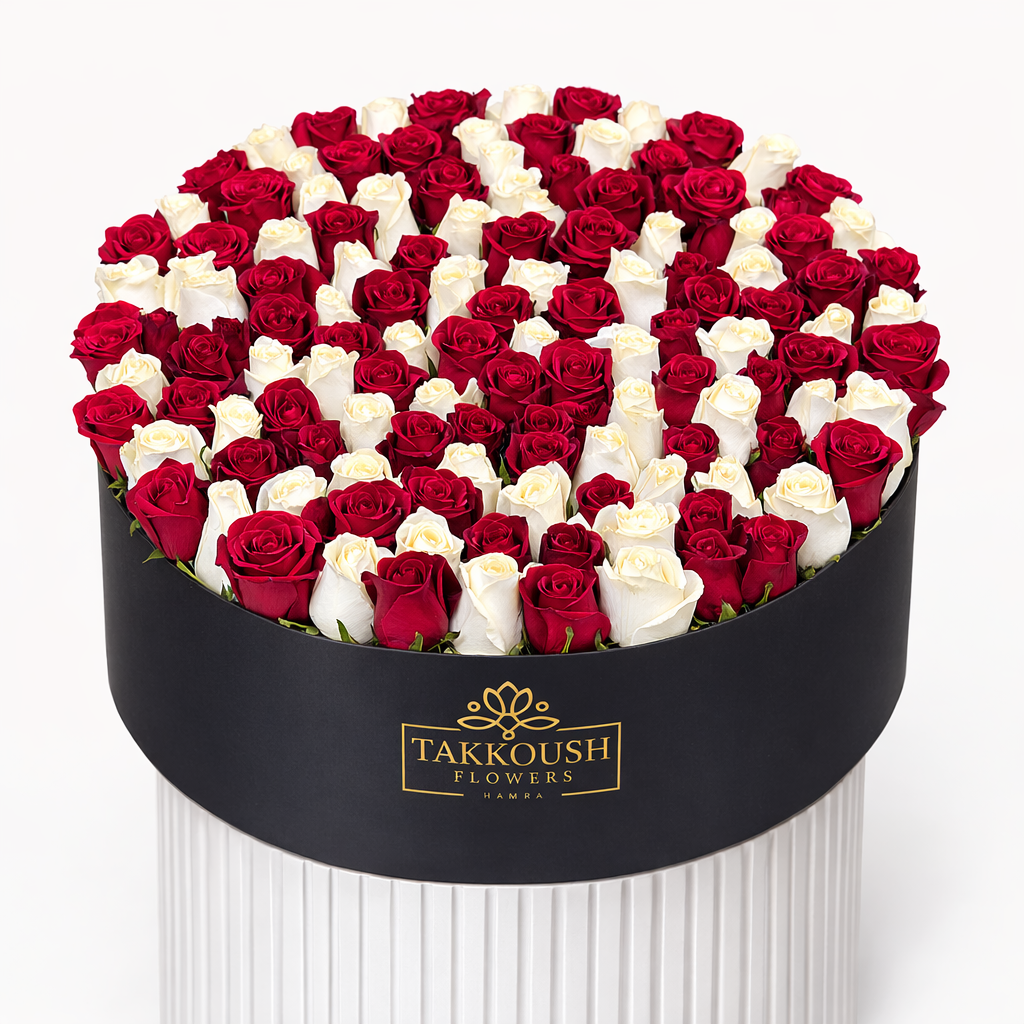 Love Contrast HatBox