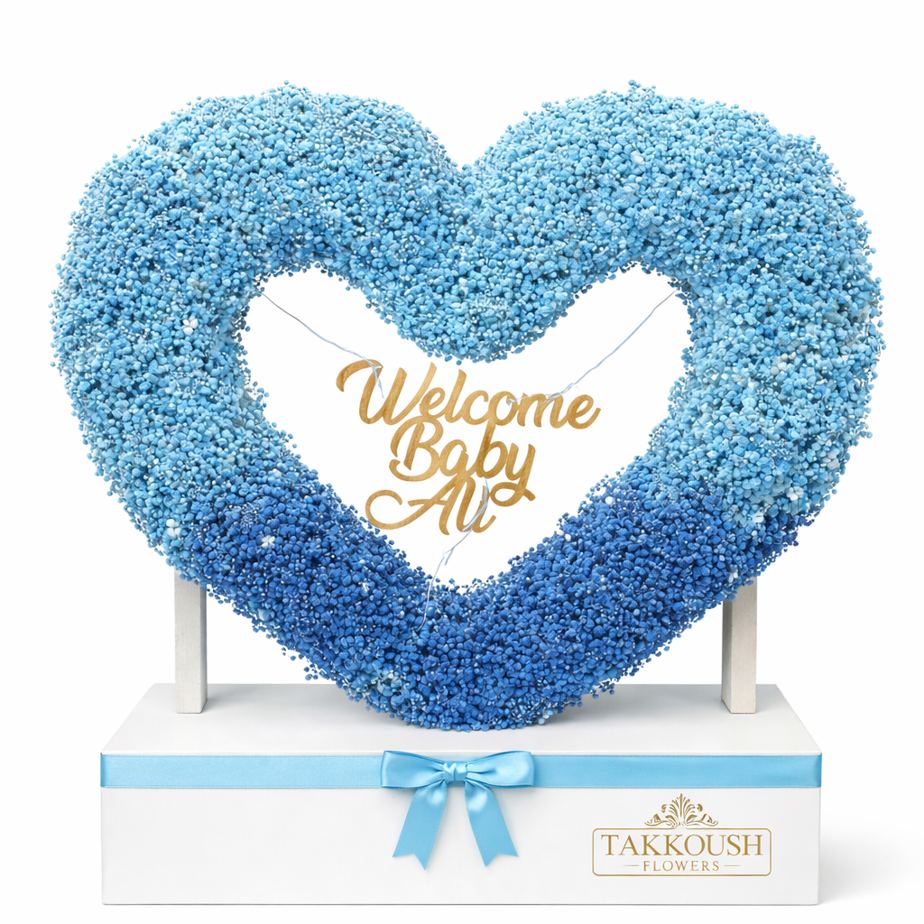 Ocean Baby Heart Ombré