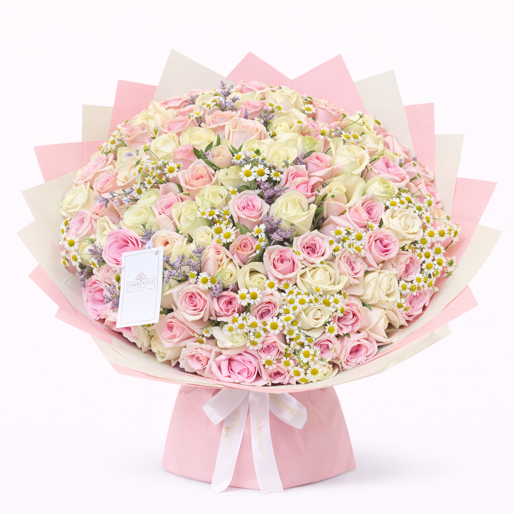 Pink White Daisy