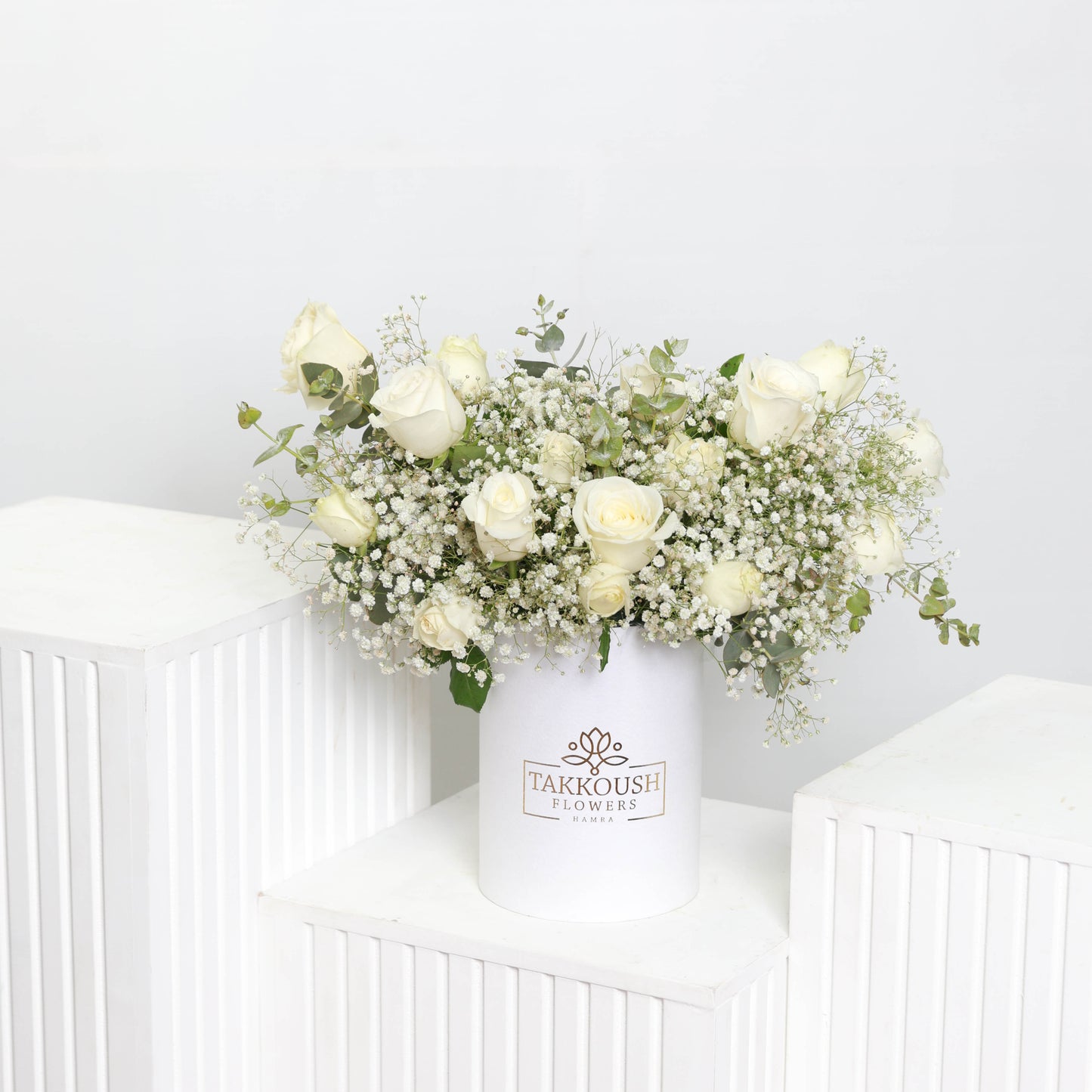 White Delight Hatbox