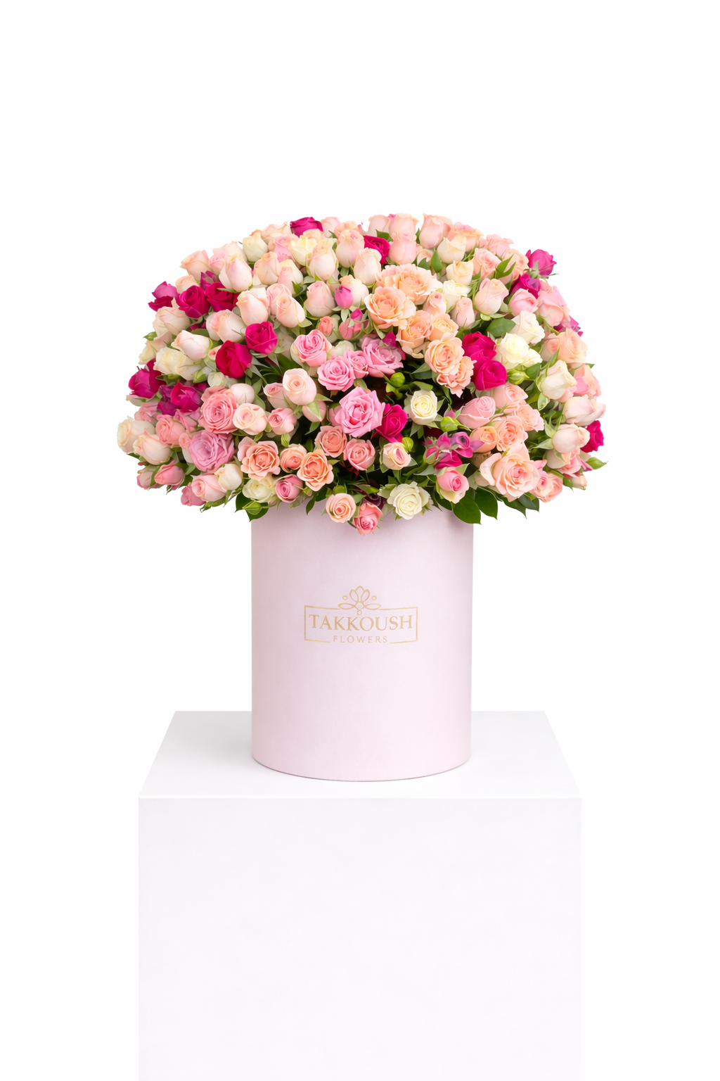 Baby Roses Mix HatBox