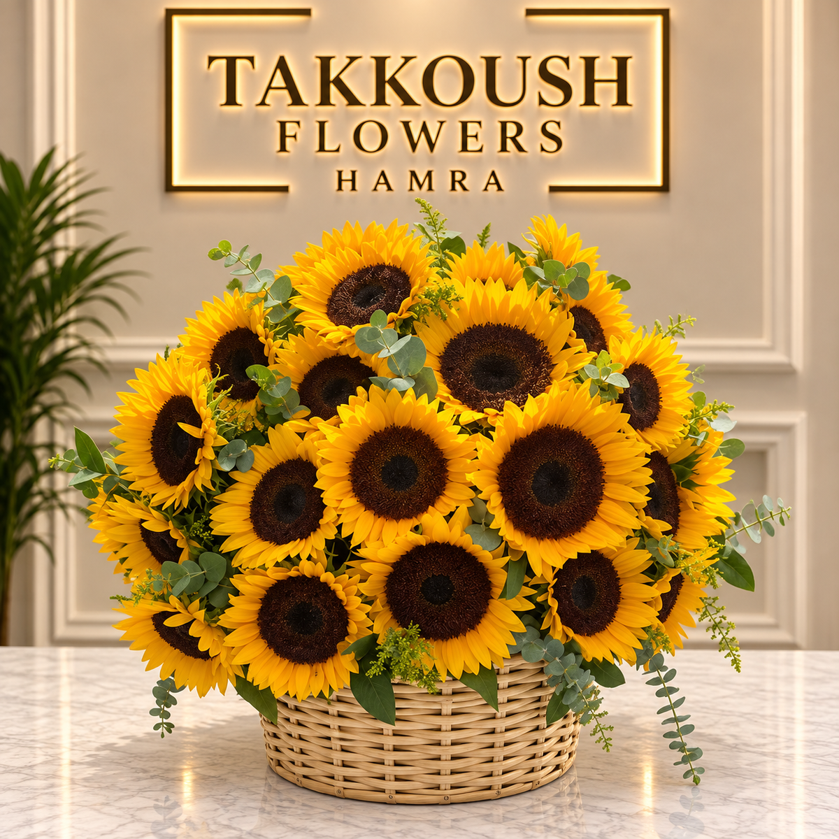 Sunshine Bloom Basket