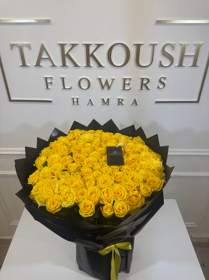 Yellow Infinity Roses