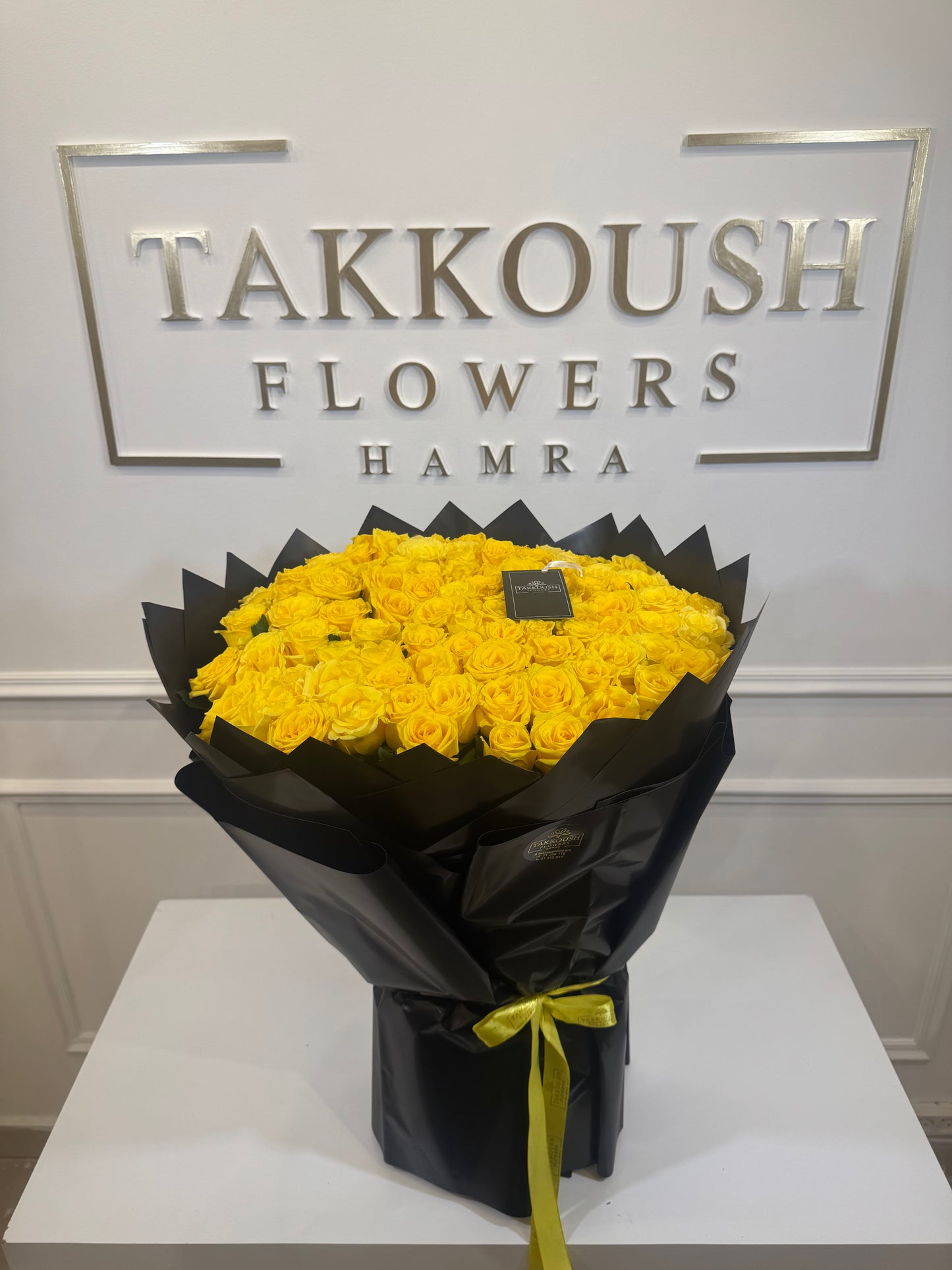 Yellow Infinity Roses