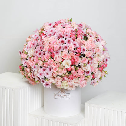Velvet hatbox
