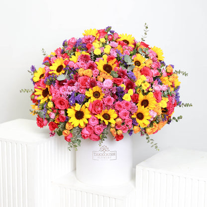Vibrant Hatbox