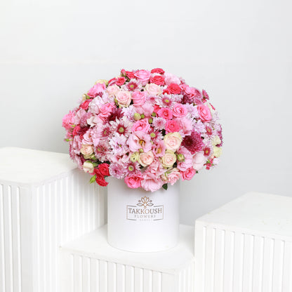 Velvet hatbox