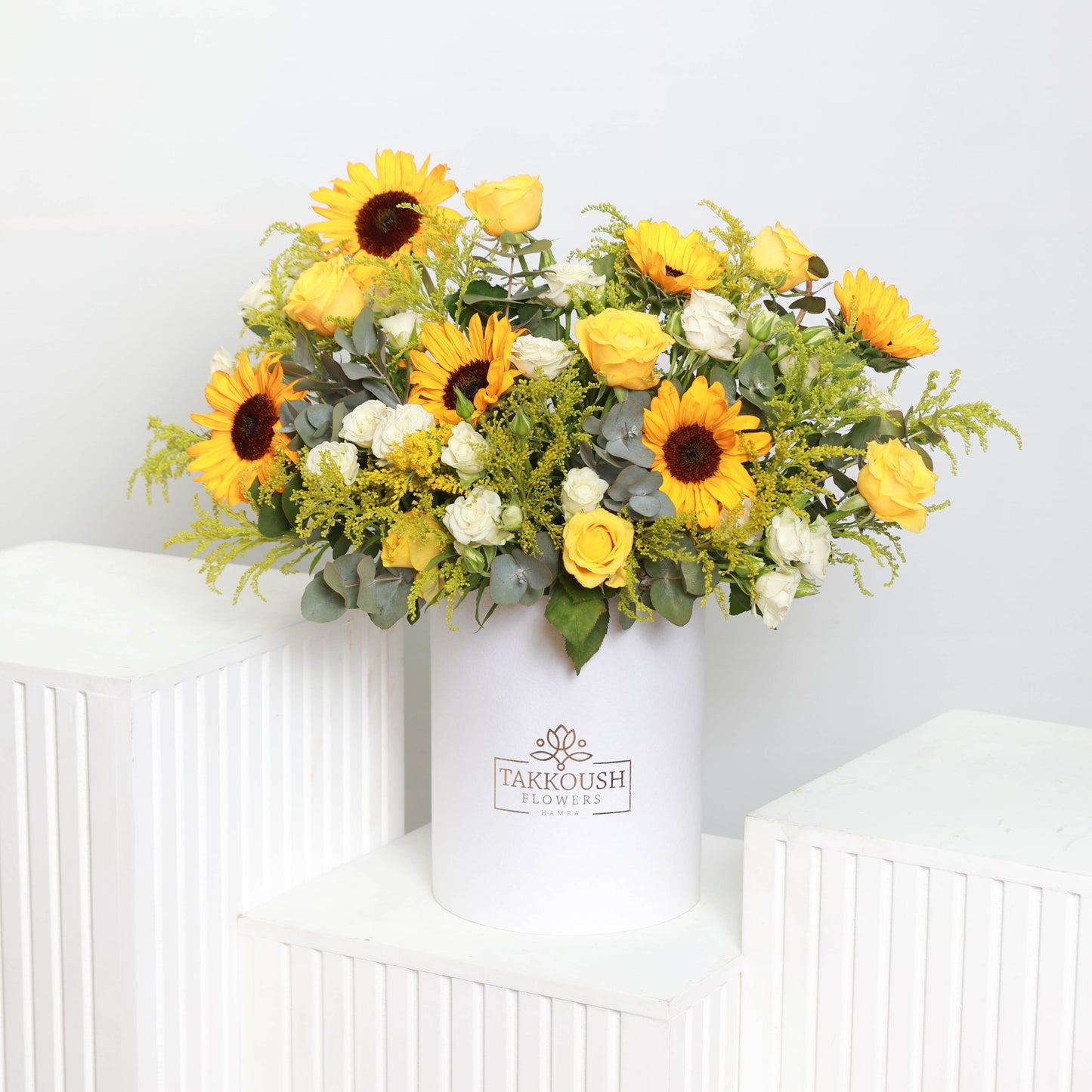 Yellow Delight Hatbox